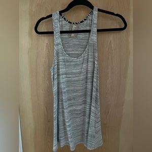 Anthropologie Dolan Left Coast Heathered Grey Racerback Tank Top Small